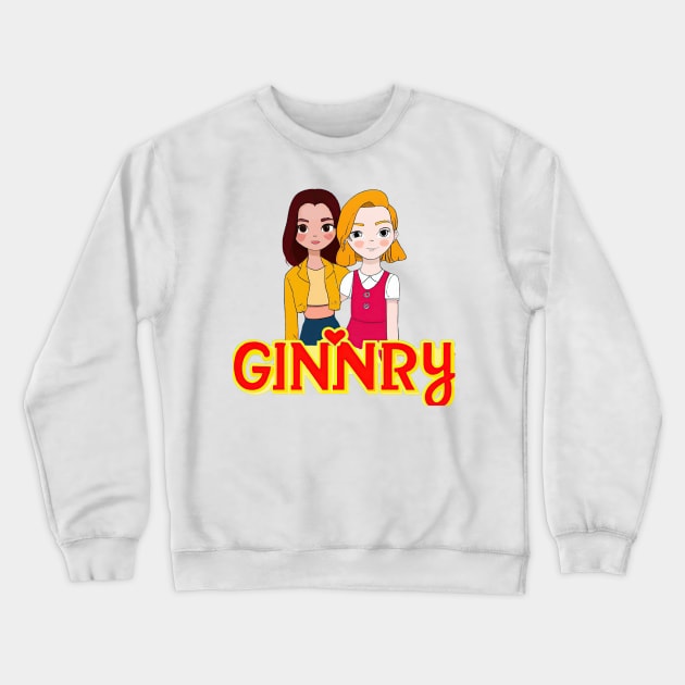 Ginny and Georgia from Netflix series Crewneck Sweatshirt by Maffw